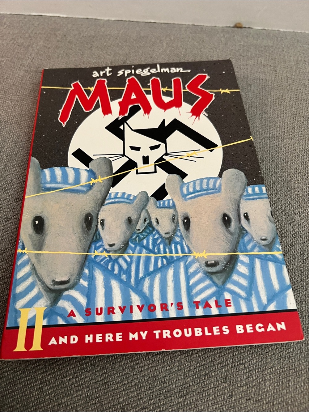 Maus II: A Survivor's Tale: Graphic Novel by Art Spiegelman Paperback orig $18